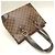 Borsa Tote Louis Vuitton Damier Hampstead PM Marrone Damier ebene - vista 3