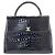 Borsa Chanel in pelle goffrata Nero - vista 2
