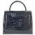 Borsa Chanel in pelle goffrata Nero - vista 3