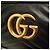 Borsa a tracolla in pelle Gucci GG Marmont Nero - vista 14