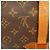 Borsa a tracolla Louis Vuitton Monogram Saumur MM Marrone - vista 12