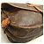 Borsa a tracolla Louis Vuitton Monogram Saumur MM Marrone - vista 14