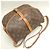 Borsa a tracolla Louis Vuitton Monogram Saumur MM Marrone - vista 3