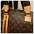 Louis Vuitton Monogram Sac Bosphore Briefcase Marrone - vista 10