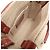 Borsa a tracolla Chloé Woody Nano Tote Marrone Bianco - vista 6