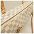 Borsa Tote Louis Vuitton Damier Azur Totally MM Bianco Blu - vista 10