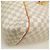 Borsa Tote Louis Vuitton Damier Azur Totally MM Bianco Blu - vista 14