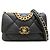 Borsa a tracolla Chanel 19 Nero - vista 2
