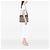 Borsa Satchel Prada City Calf Etiquette Grigia Marrone - vista 6