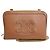 Céline Clutch con catena Celine Cuir Triomphe in pelle di vitello liscia marrone
