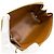 Céline Clutch con catena Celine Cuir Triomphe in pelle di vitello liscia marrone - vista 4