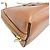 Céline Clutch con catena Celine Cuir Triomphe in pelle di vitello liscia marrone - vista 7