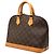 Louis Vuitton Brown Monogram Alma PM Marrone - vista 2