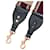 Dior Red Canvas Logo Embroidered Shoulder Strap Brown - view 2