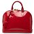 Louis Vuitton Red Monogram Vernis Alma PM Rosso