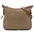 Prada Borsa a tracolla in tela Canapa beige con logo