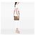 Prada Borsa a tracolla in tela Canapa beige con logo - vista 6