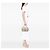 Bolsa Boston Joy Gucci em lona Diamante bege, pequena - vue 6