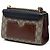 Gucci Beige Small GG Supreme Padlock Crossbody - vista 2