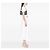 Borsa a tracolla Fendi Gray Zucchino Double Flap Marrone - vista 6