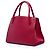Prada Bolso Top Handle Monochrome de piel Saffiano rojo Small Roja - vista 2