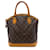 Louis Vuitton Brown Monogram Lockit PM Marrone