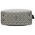 Louis Vuitton Gray Monogram Mini Lin Josephine GM Marrone Grigio - vista 3