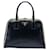 Borsa Prada Blue Bicolor Saffiano Vernice Pyramid Frame Blu navy
