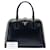 Borsa Prada Blue Bicolor Saffiano Vernice Pyramid Frame Blu navy - vista 7