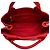 Borsa Tote Prada Red Small Canvas Canapa Logo Rosso - vista 4