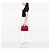 Borsa Tote Prada Red Small Canvas Canapa Logo Rosso - vista 6