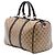 Borsa Boston Gucci Beige Medium GG Crystal Joy - vista 2