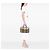 Borsa Boston Gucci Beige Medium GG Crystal Joy - vista 6