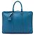 Louis Vuitton Blue Taurillon Porte Documents Voyage