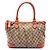 Borsa Satchel Gucci Beige GG Canvas Sukey