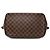 Louis Vuitton Brown Damier Ebene Saleya MM Marrone - vista 3