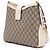 Padlock Borsa a tracolla Gucci Beige Medium GG Supreme con lucchetto - vista 2