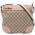 Borsa a tracolla Gucci Mayfair in tela GG beige