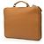 Borsa da lavoro Prada in pelle marrone Cammello - vista 2
