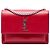 Saint Laurent Red Medium Calfskin Monogram Sunset Crossbody Rosso