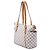Louis Vuitton White Damier Azur Totally PM Bianco - vista 2