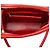 Borsa a tracolla Chanel Red CC Chevron in pelle d'agnello Rosso - vista 4