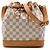 Louis Vuitton White Damier Azur Noe BB Bianco