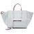 Céline Celine Phantom Luggage Shopper aus Leder weiß Medium