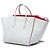 Céline Celine Phantom Luggage Shopper aus Leder weiß Medium - Ansicht 2