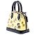 Louis Vuitton Yellow Monogram Vernis Stickers Alma BB Giallo - vista 2