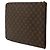Louis Vuitton Brown Monogram Poche Documents Portfolio Marrone - vista 2