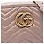 Borsa a tracolla Gucci Small GG Marmont in pelle matelassé marrone Carne - vista 5