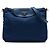 Borsa a tracolla Prada in Tessuto con rifiniture in Saffiano blu Blu navy