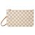Pouch Louis Vuitton Neverfull MM Damier Azur Bianco